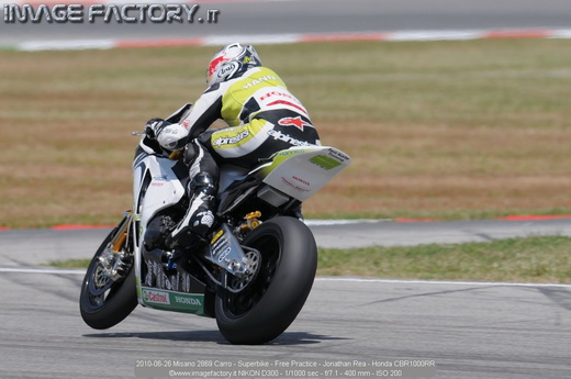 2010-06-26 Misano 2869 Carro - Superbike - Free Practice - Jonathan Rea - Honda CBR1000RR